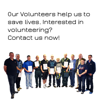 Volunteers Saving Lives NHS Pam Gowie Group Training Scotland Life Saving Skills